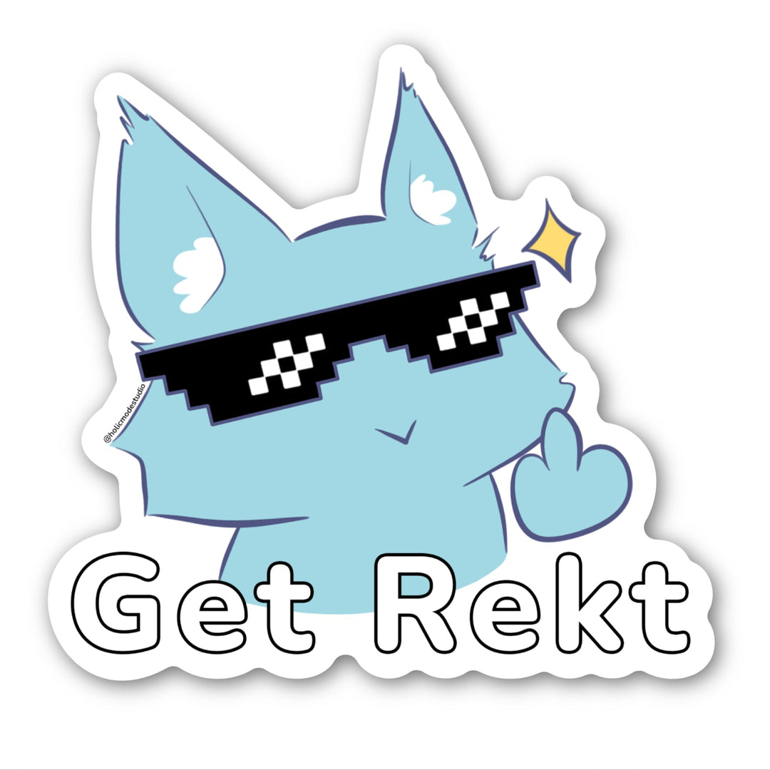 Get Rekt Vinyl Sticker