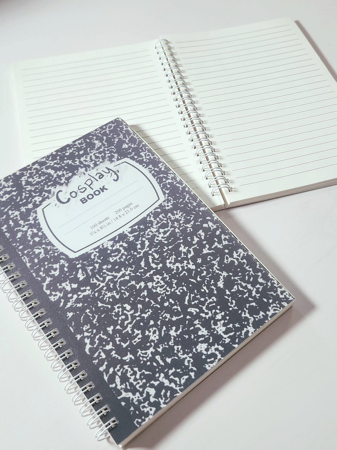 Cosplay Book Notebook