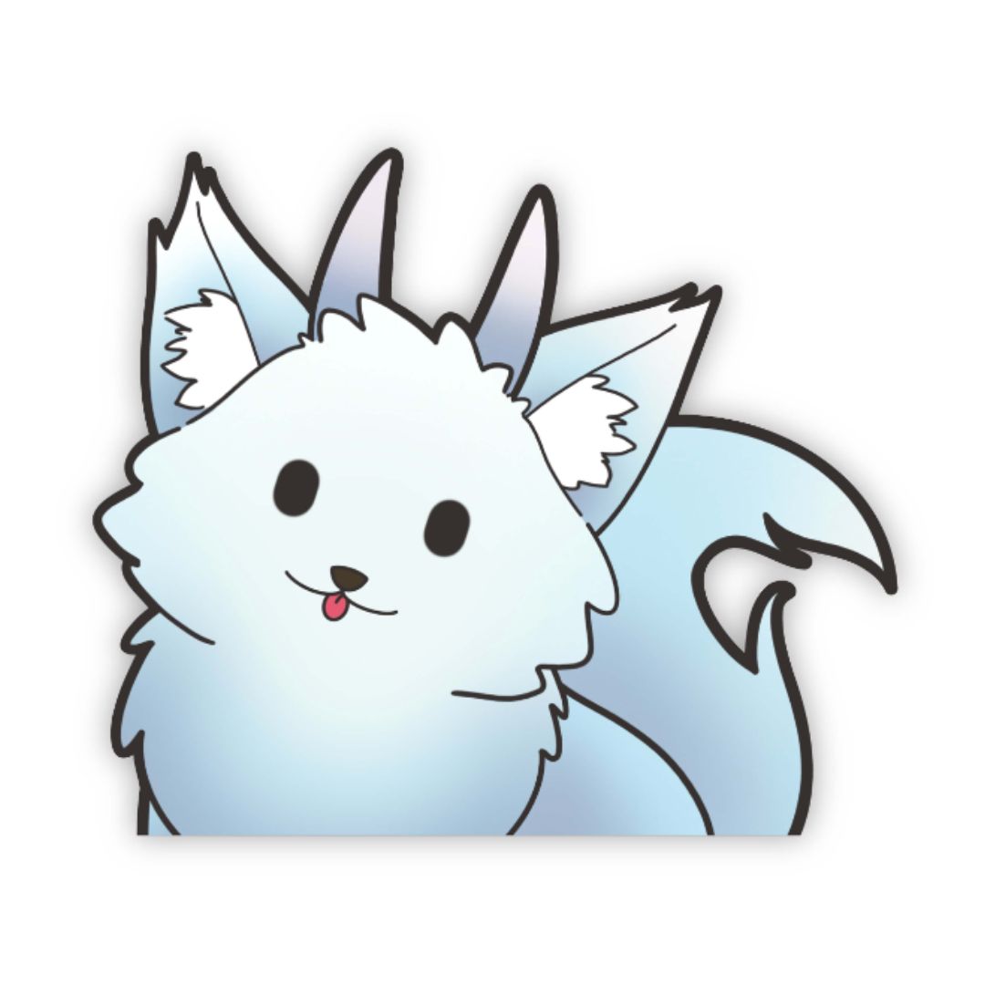 Calopus Peeker Vinyl Sticker