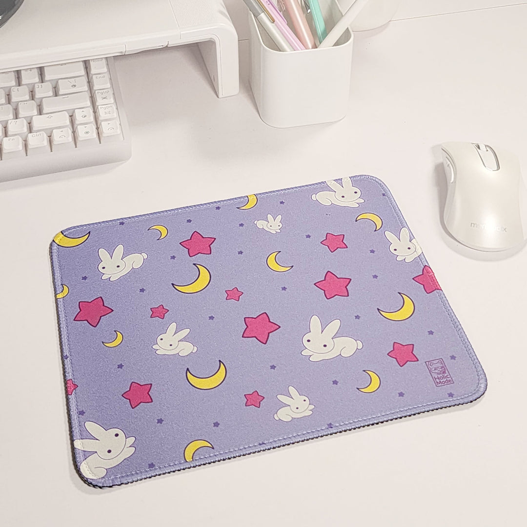 Bunny Moon Mouse Pad