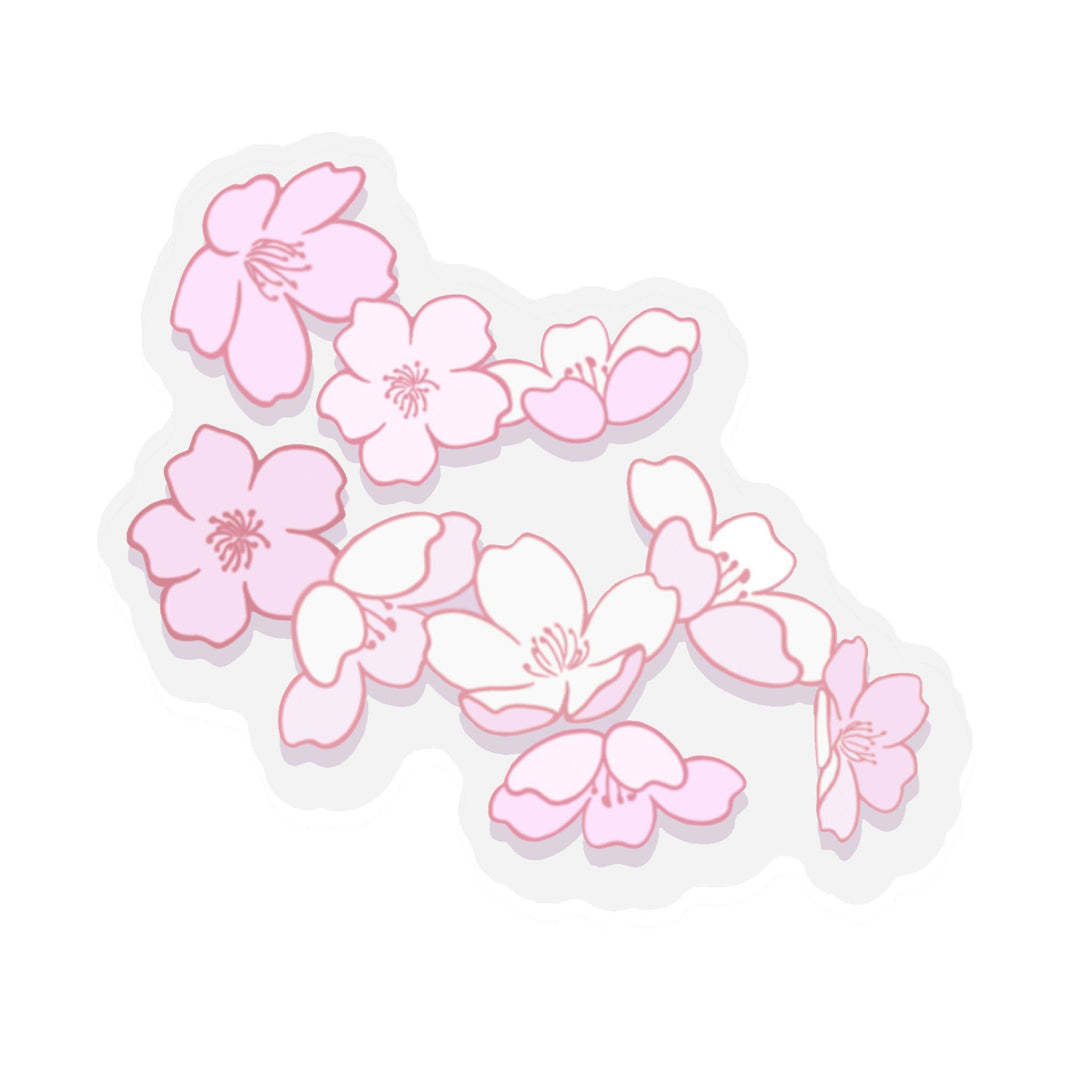 Sakura Clear Vinyl Sticker