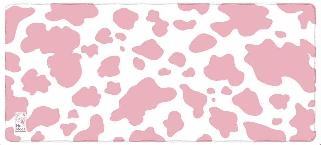 Strawberry Cow Desk Mat