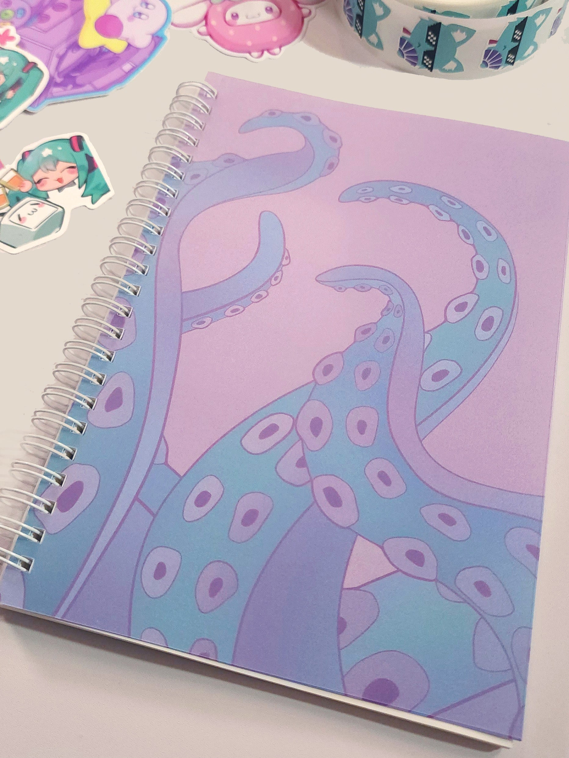 Candy Tentacle Reusable Sticker Book