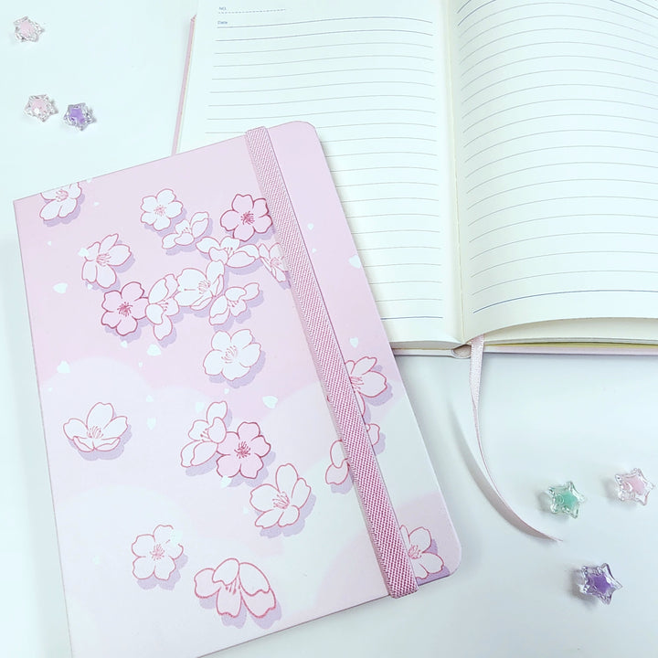 Sakura Clouds Hardback Notebook