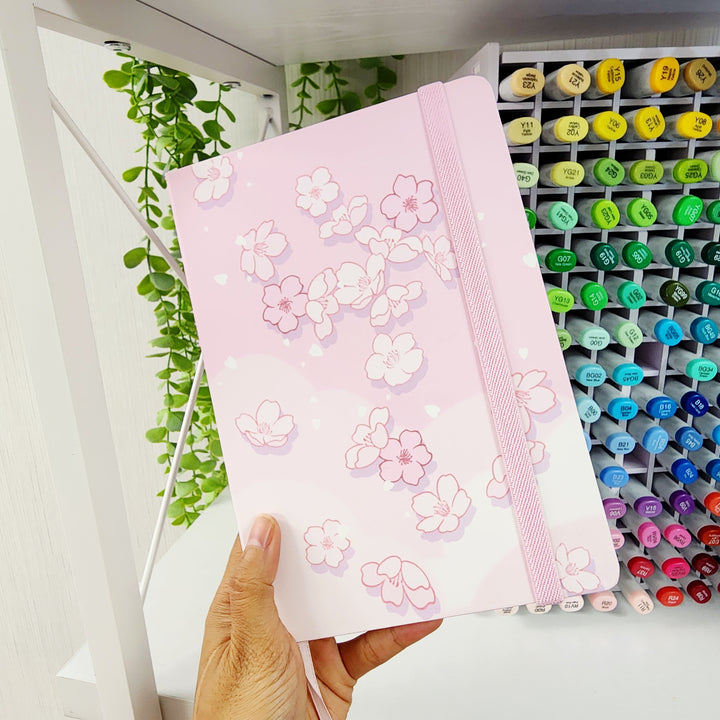 Sakura Clouds Hardback Notebook
