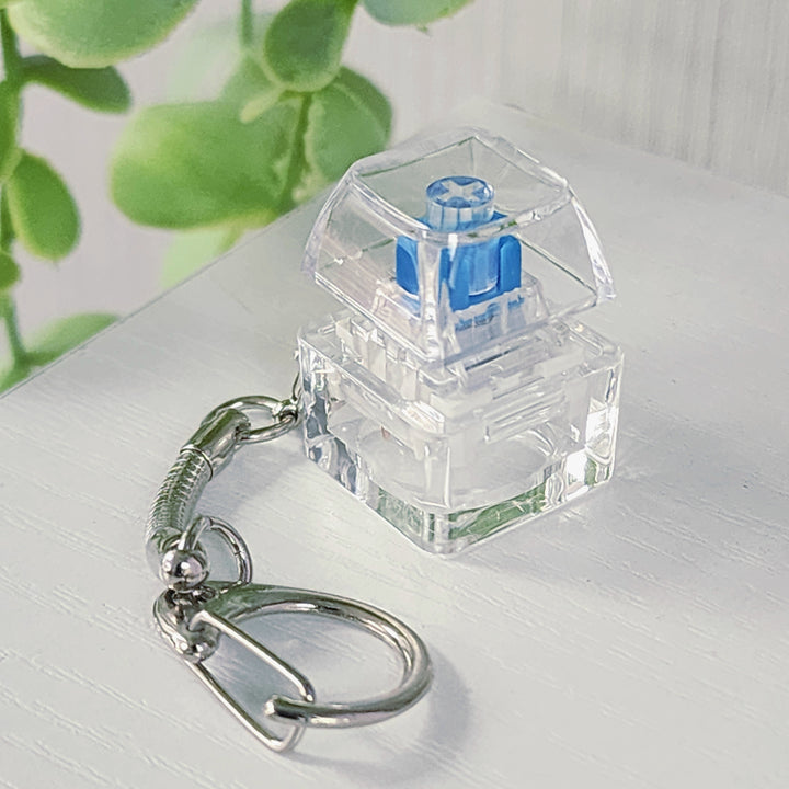 Clear Clicky Keychain