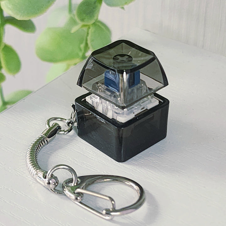 Black Clicky Keychain