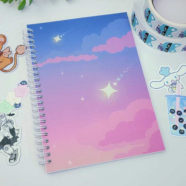 Starry Horizon Reusable Sticker Book
