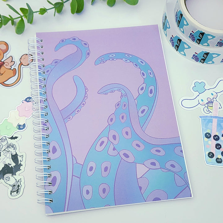 Candy Tentacle Reusable Sticker Book