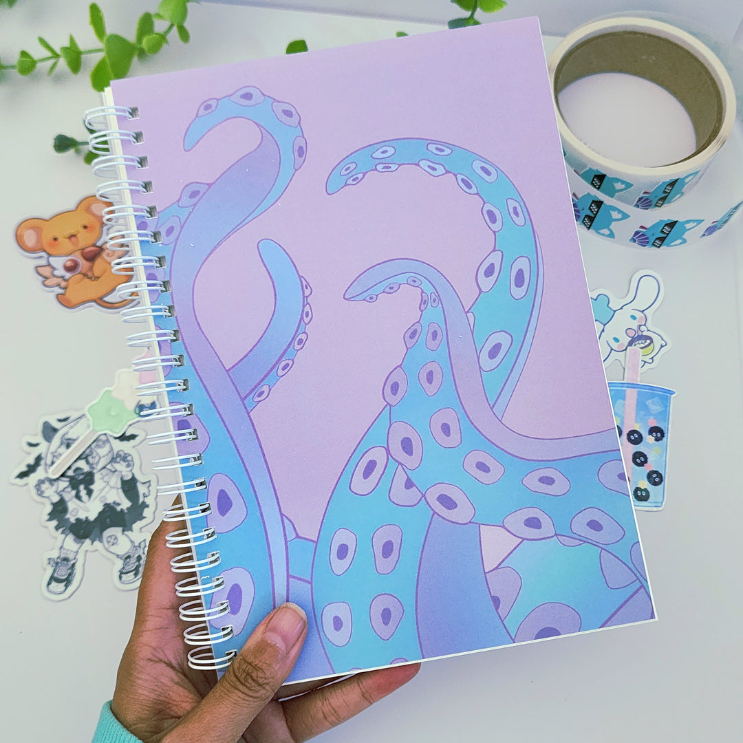 Candy Tentacle Reusable Sticker Book