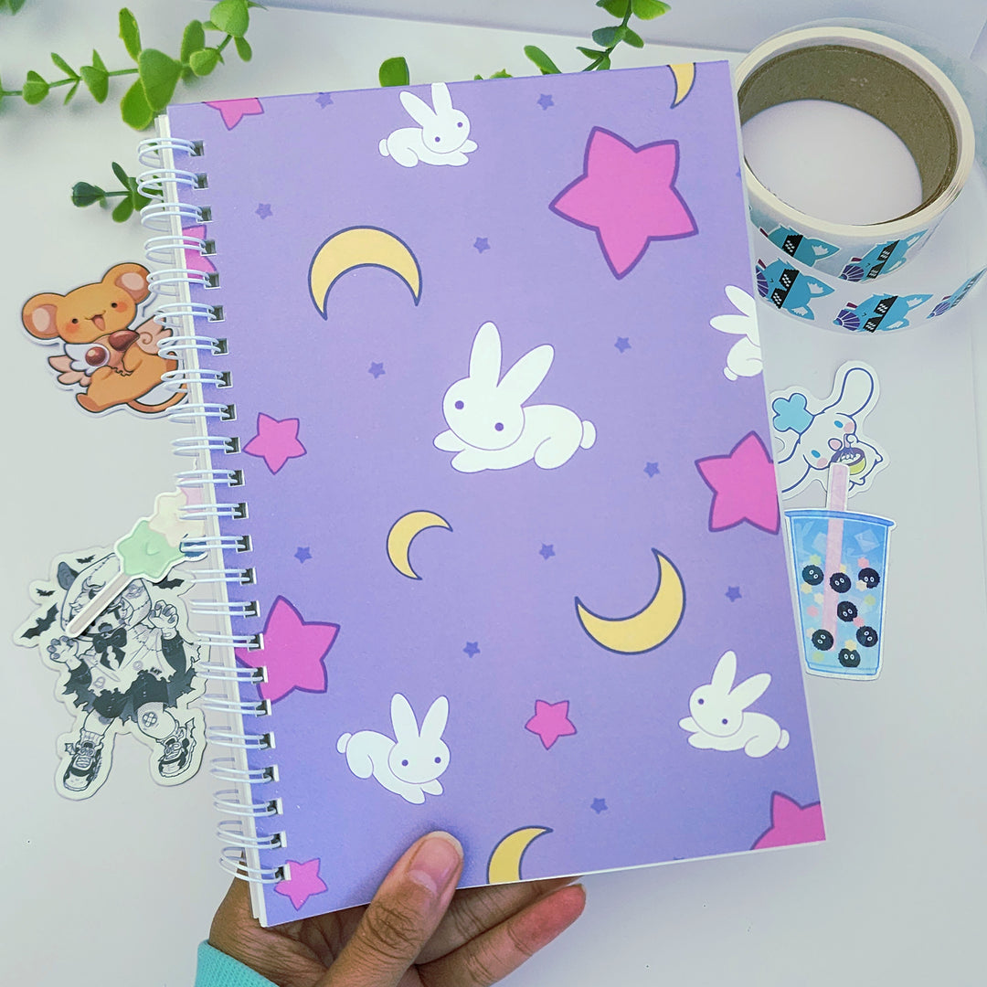 Bunny Moon Reusable Sticker Book