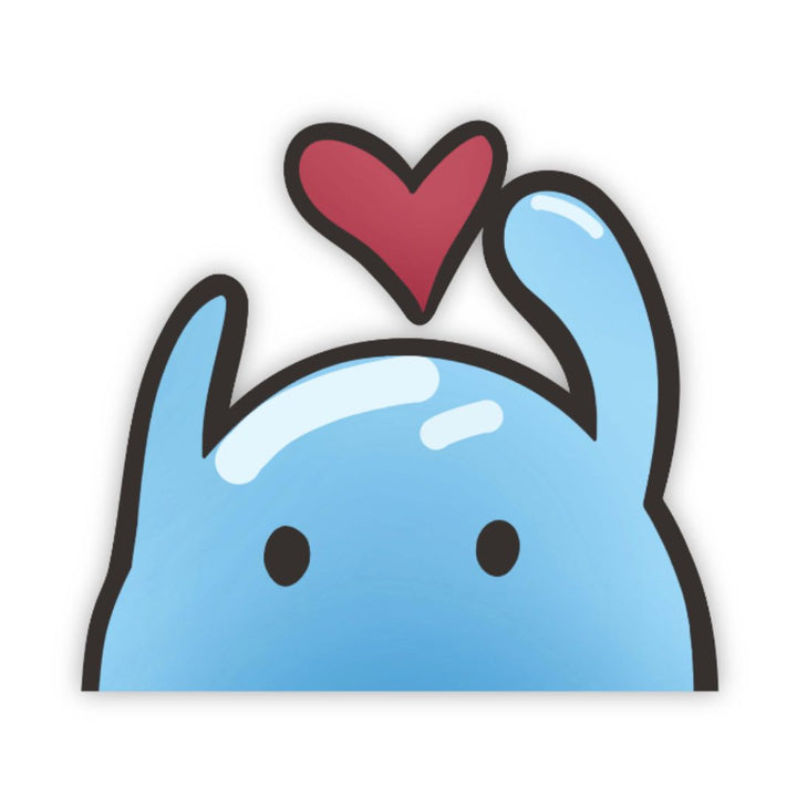 Slime Peeker Vinyl Sticker