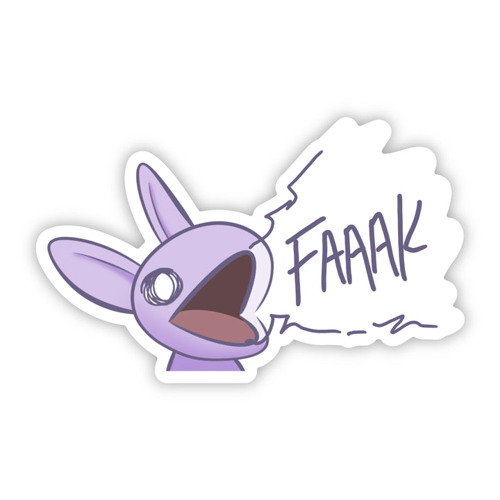 FAAAK Vinyl Sticker