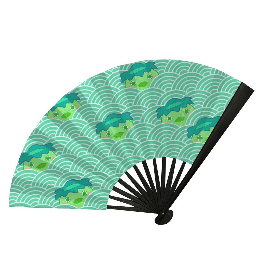 Kappa Wave Rave Folding Fan