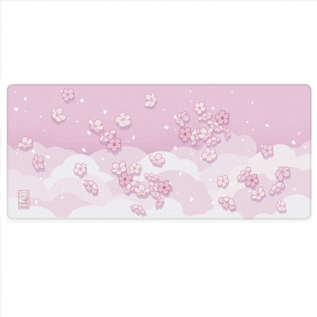 Sakura Clouds Desk Mat