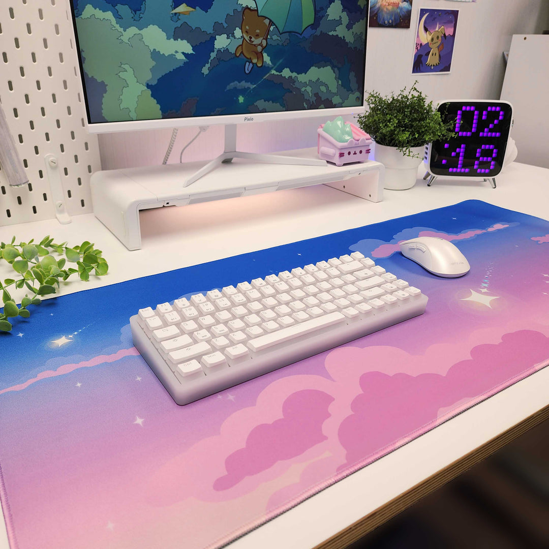 Starry Horizon Desk Mat