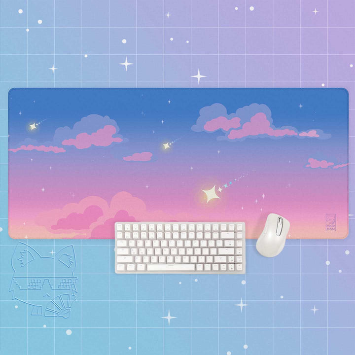 Starry Horizon Desk Mat