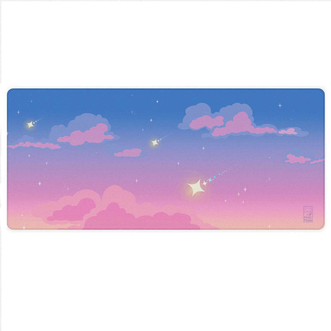 Starry Horizon Desk Mat