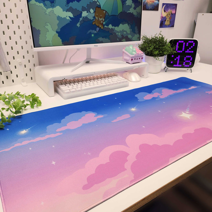Starry Horizon Desk Mat