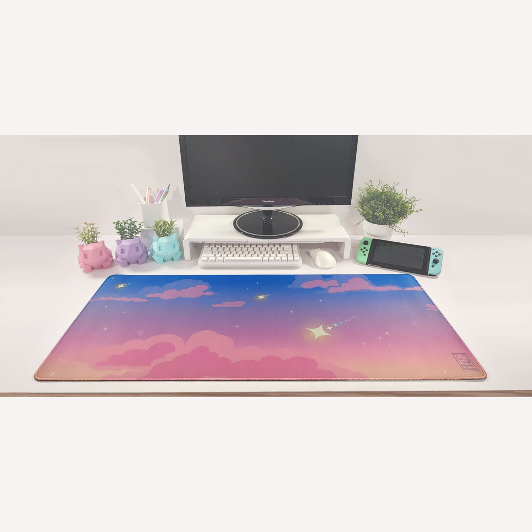 Starry Horizon Desk Mat