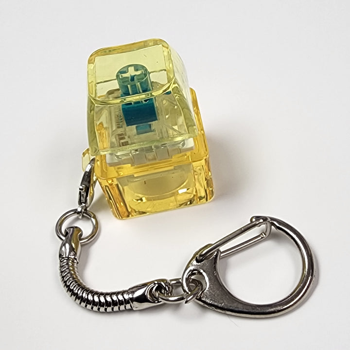 Yellow Clicky Keychain