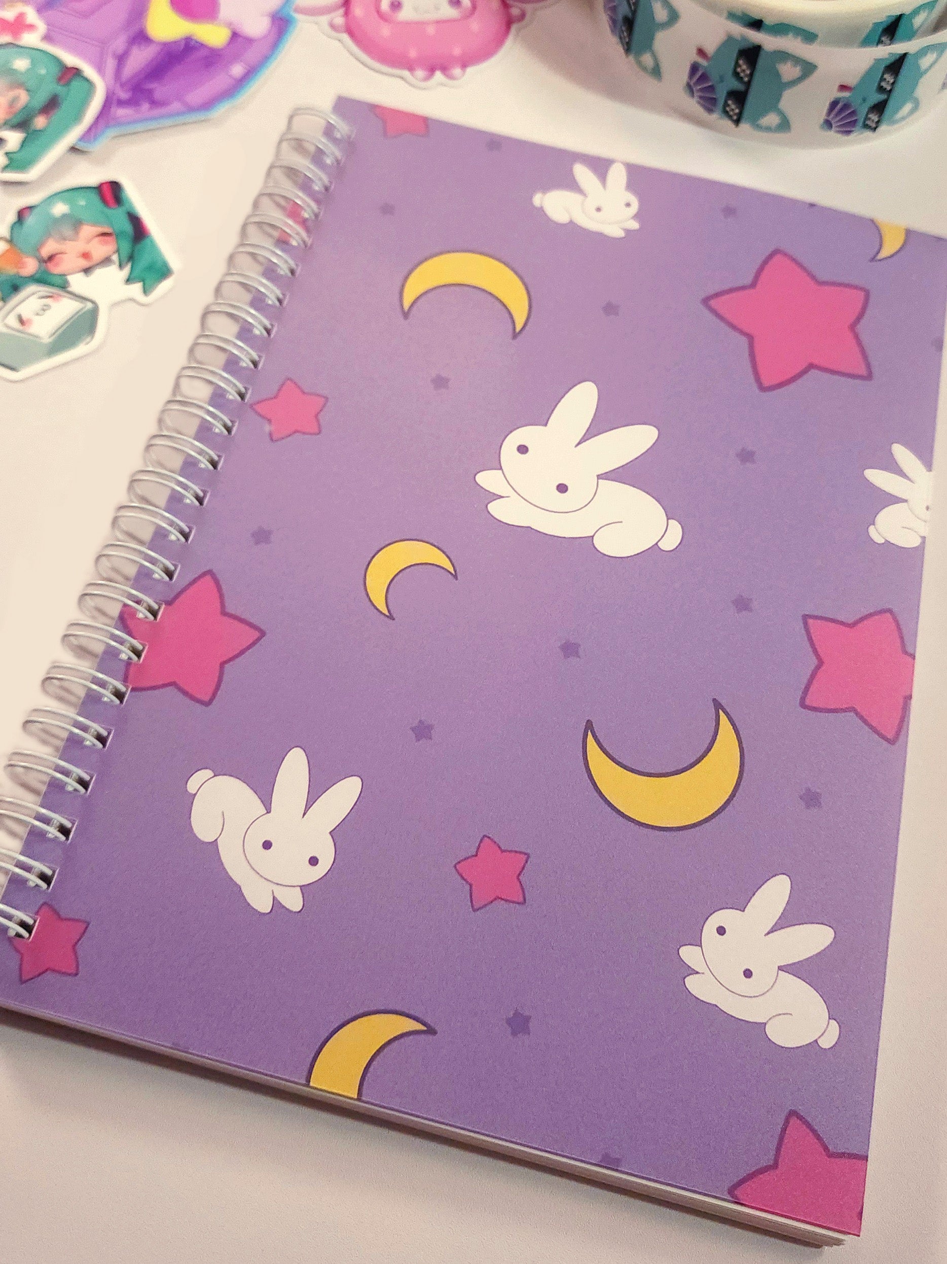 Bunny Moon Reusable Sticker Book