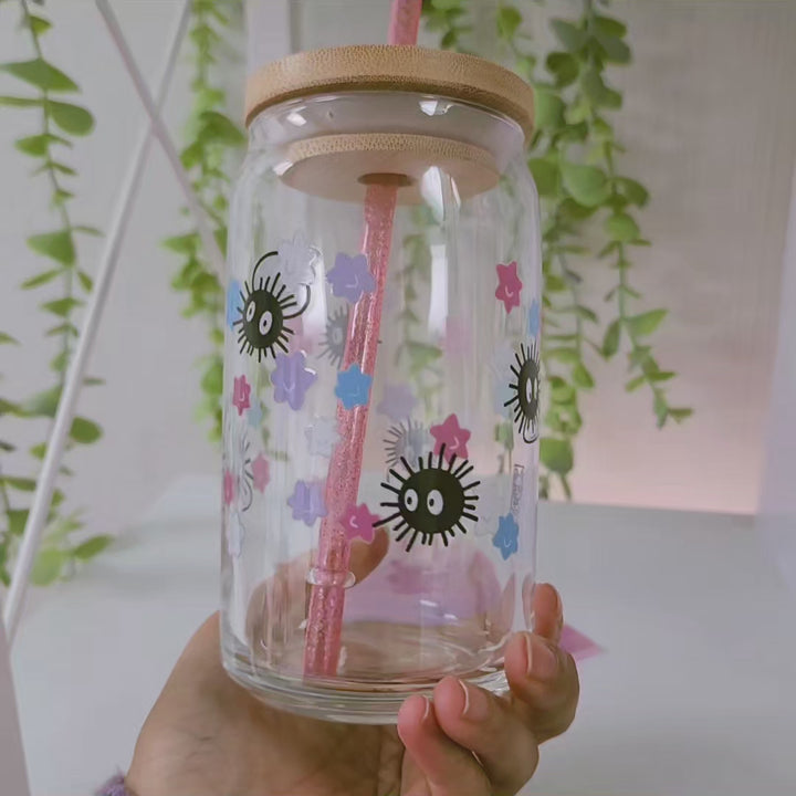 Sprites and Konpeito Drinking Glass