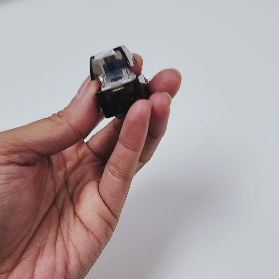 Black Clicky Keychain