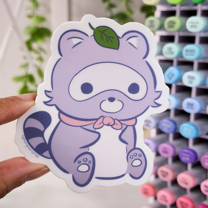 Tanuki Vinyl Sticker